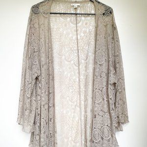 Cato Plus Size Lace Kimono